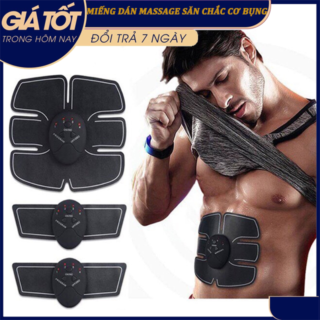 Máy massage xung điện săn chắc cơ beauty body máy tập cơ bụng 6 múi, tan mỡ bụng, máy tập cơ bụng, miếng tập tan mỡ bụng, miếng dán tăng cơ bụng tại nhà, miếng dán massage bụng -