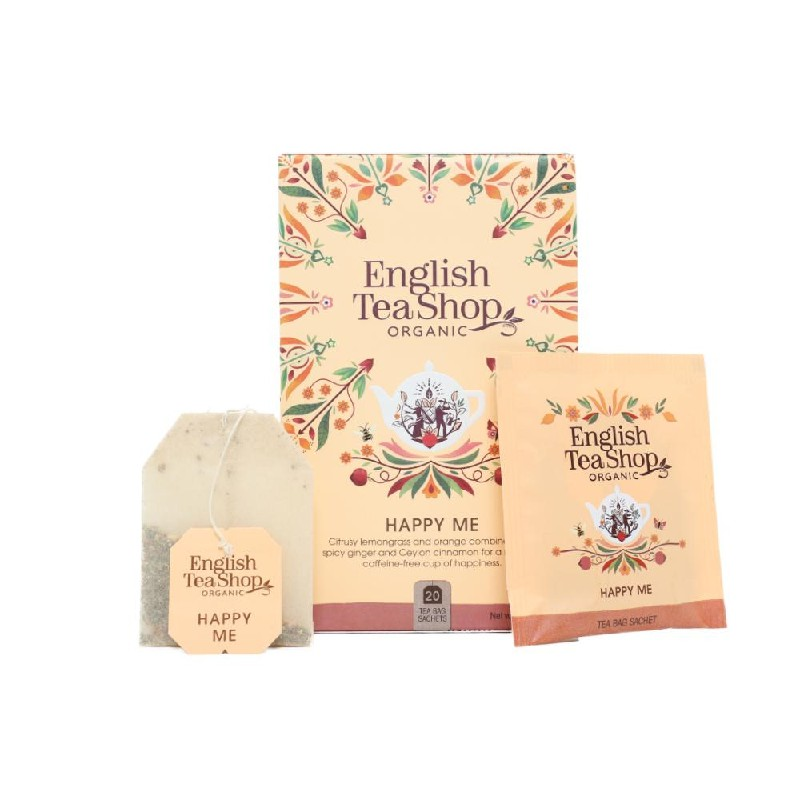 Trà organic happy me - english tea shop - 20 gói