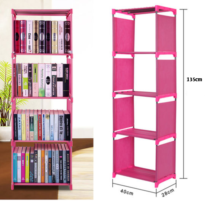 Kệ sách 4 tầng - kệ sách 4 tầng tiện dụng - đò gia dụng - tủ xếp gọn - kệ sách 4 tầng lắp ghép thông minh - kệ sách lắp ghếp - kệ sách nhiều tầng - kệ sách tiện dụng - dụng cụ phòng ngủ - đời sống và nhà cửa - bộ đồ dùng đi học