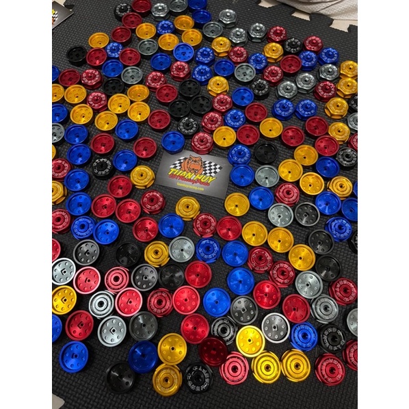 Núm bông vặn phuộc Ohlins bằng Nhôm