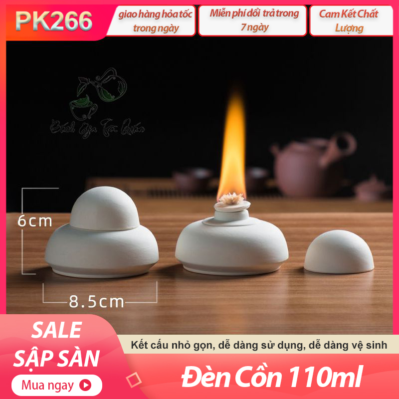 Đèn Cồn – 110ml – Dùng Pha Trà - Phụ Kiện Uống Trà