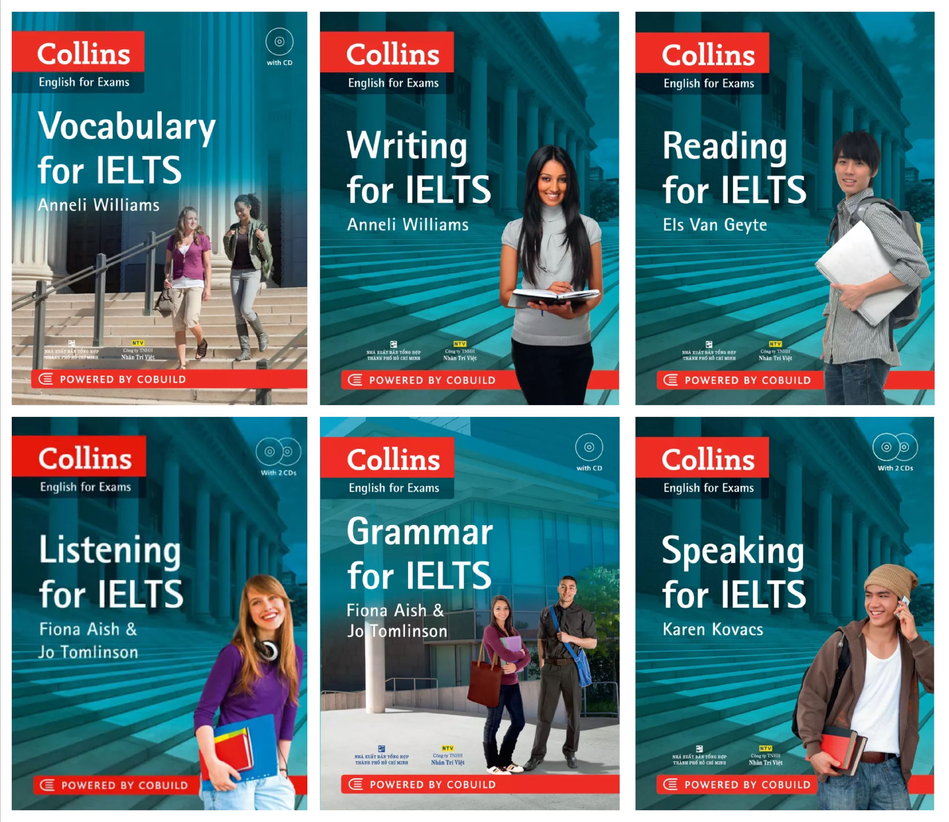 Collins English for Exam IELTS trọn bộ 6 cuốn