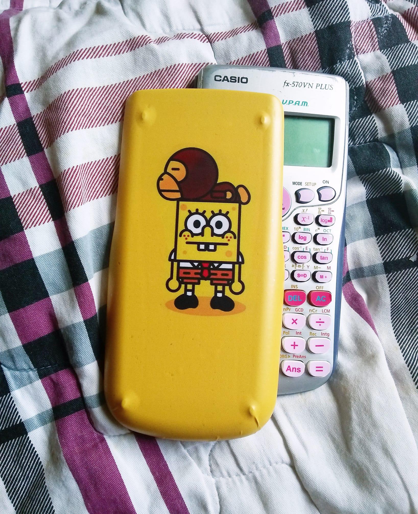 Miếng dán decal in theo yêu cầu máy tính casio,vinacal