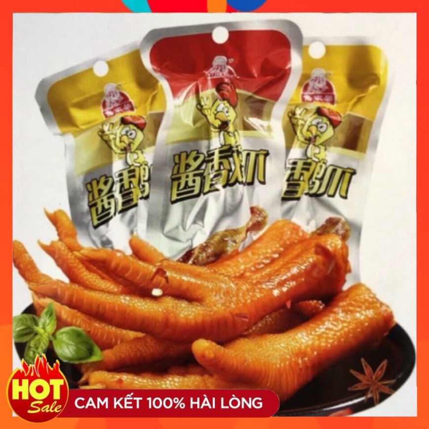 1 gói chân gà sốt cay yijiaxin