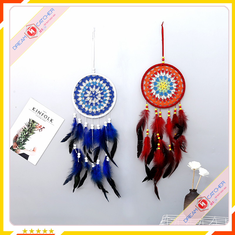 Dreamcatcher Đồ trang trí phòng phủ Chuông gió treo cửa Phụ kiện Decor