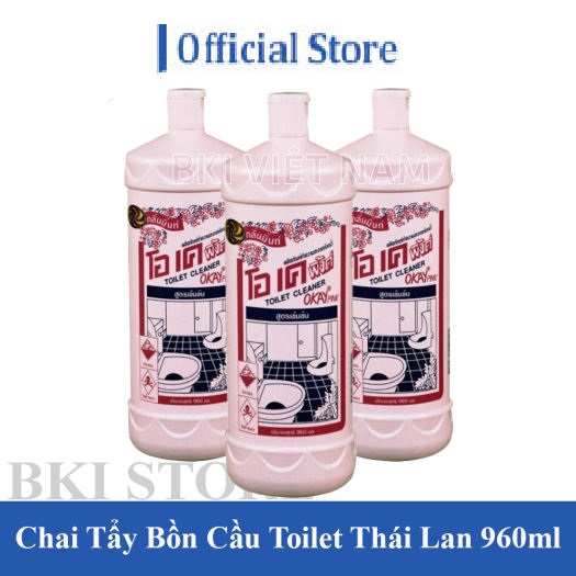 Chai tẩy toilet - bồn cầu siêu sạch g-okay thái lan 960ml
