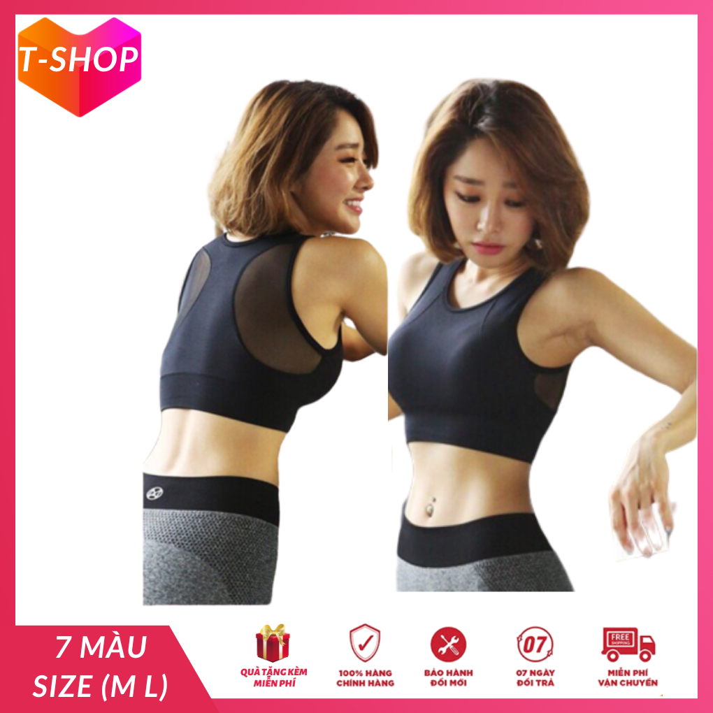 [HCM]bộ tập yoga cao cấp áo bra phối lưới vai hàng xịn mặc siêu thoải mái đồ tập gym nữ cho người béo-CR103