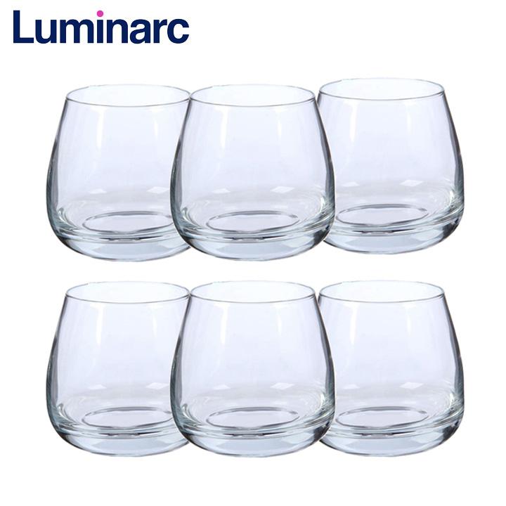 Bộ 6 ly thủy tinh thấp luminarc 300ml l6930-6