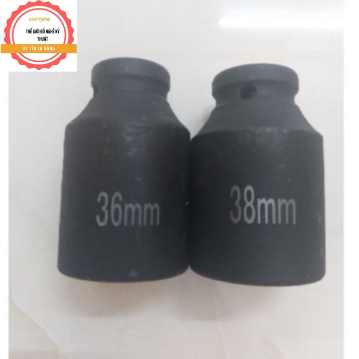 Đầu tuýp khẩu mở lồng máy giặt và mở nồi xe ga size 30-32-34-36-38-39-41-46mm. chân lỗ 1/2 gắn trực tiếp máy bắn bulong