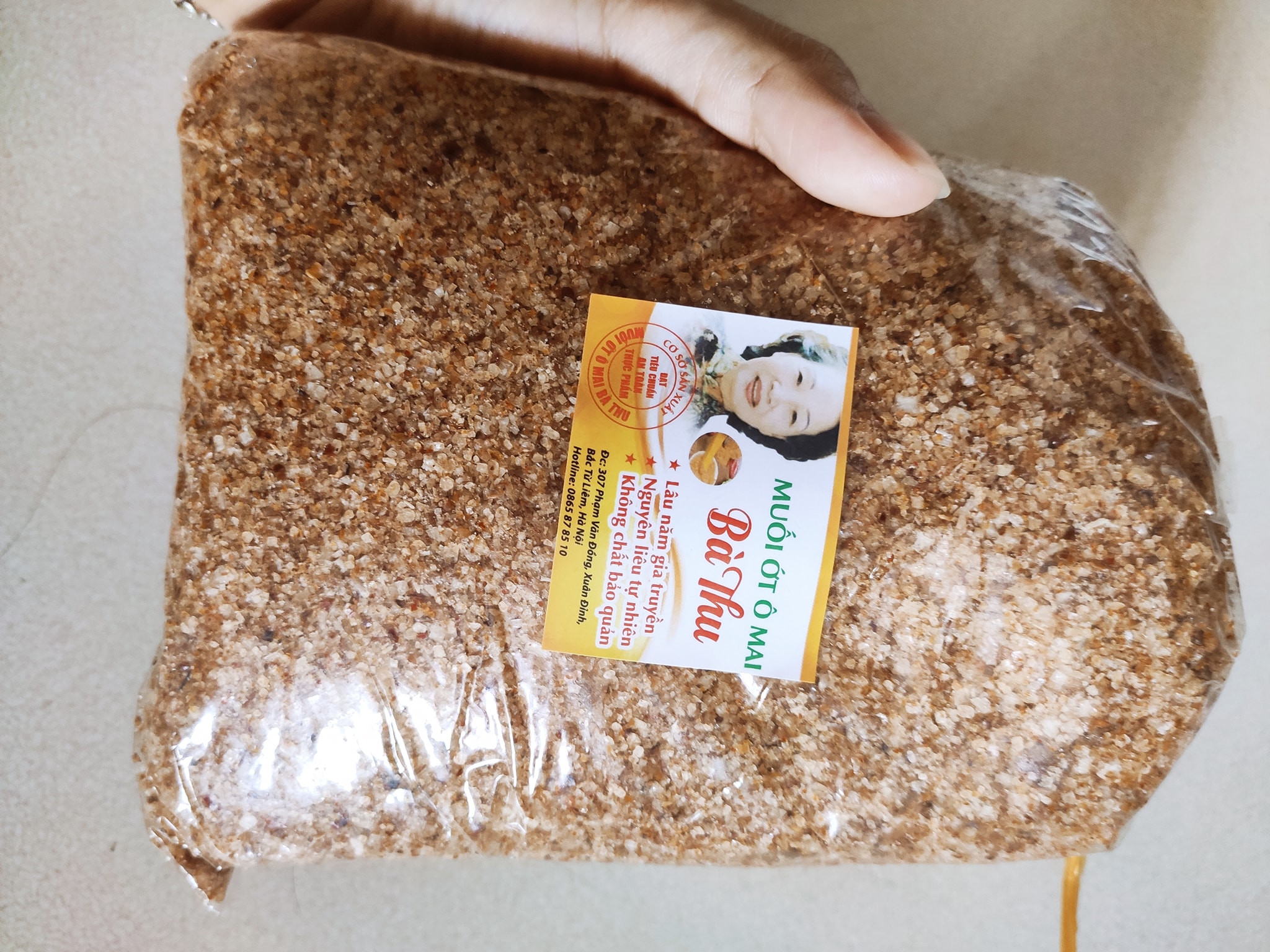 Túi 1kg Muối Ô Mai Bà Thu link khách sỉ