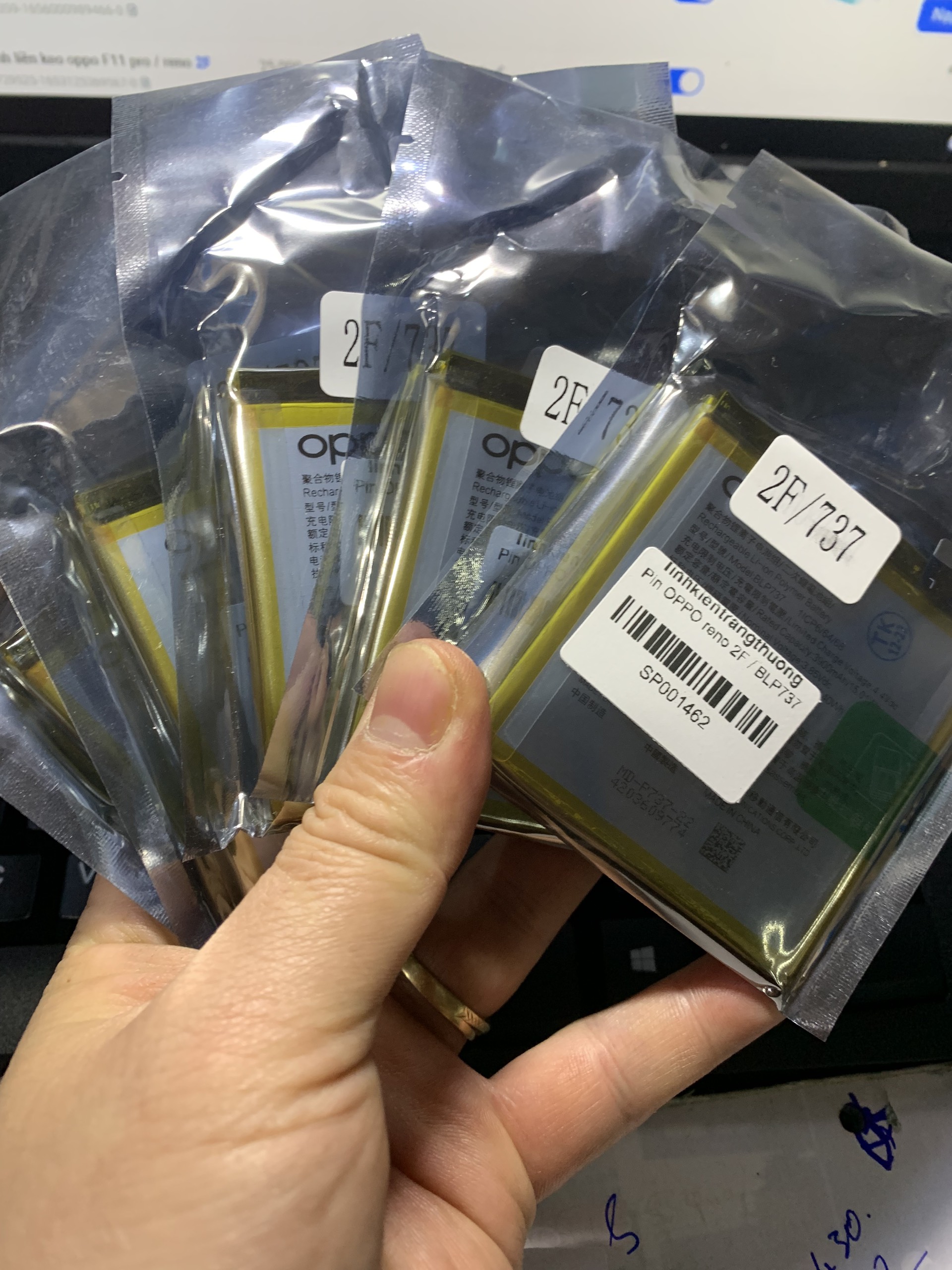 Pin zin oppo reno 2f / blp737