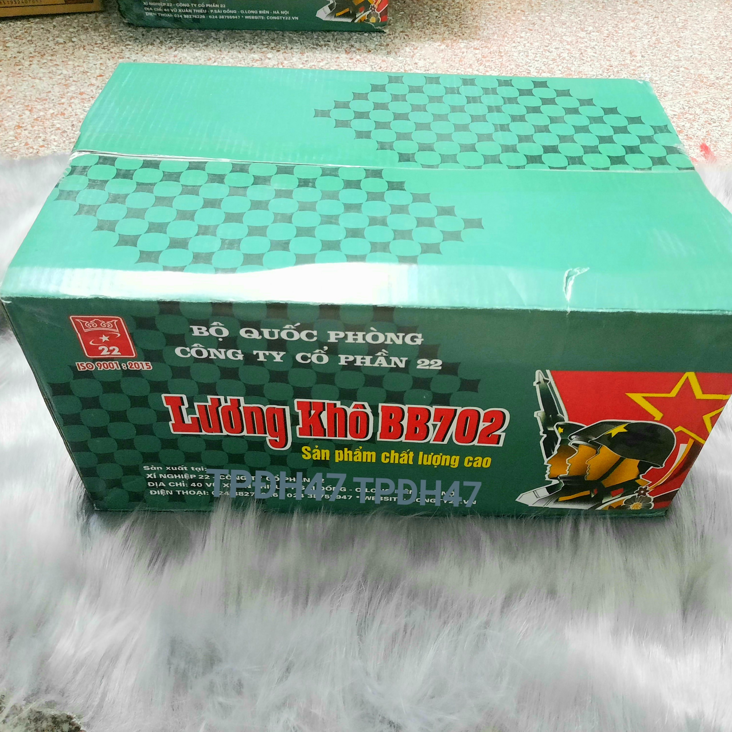 Lương Khô BB702- Loại 1 Thùng (6 HỘP)- TPHCM