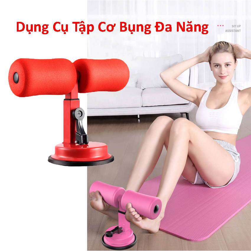 Bộ dụng cụ tập cơ bụng đa năng có đế hút chân không, Dụng cụ tập thể dục đa năng tại nhà, Thiết bị tập bụng có đế hút chân không tại nhà - Nhanh chóng lấy lại vòng eo thon gọn, cơ thể săn chắc
