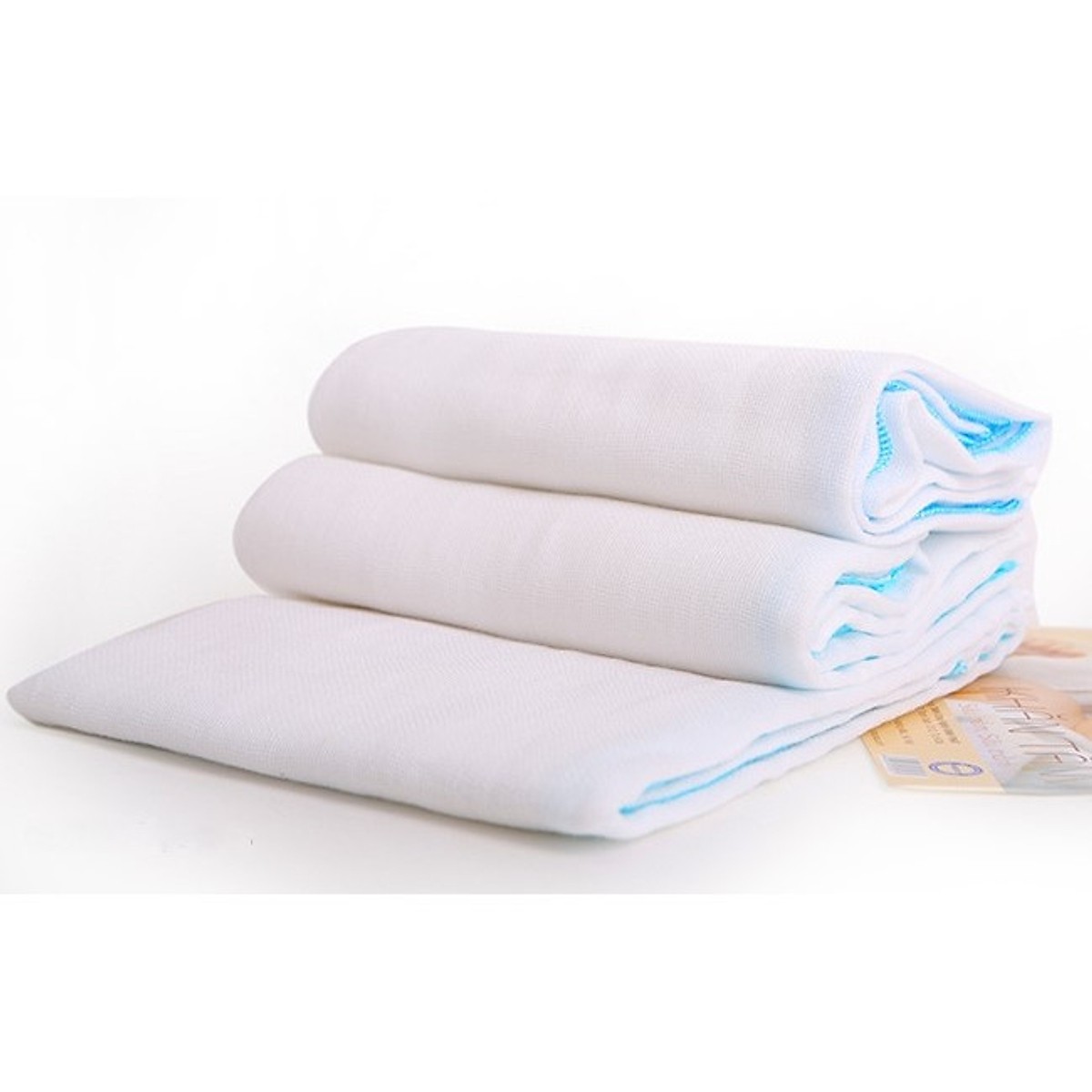 Khăn tắm xô trắng 6 lớp loại dày