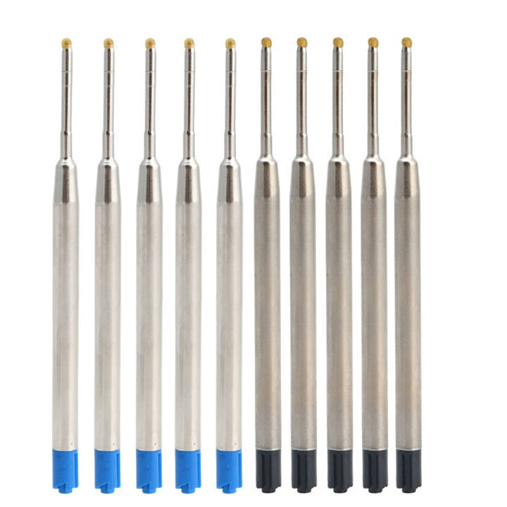 10 Ruột bi bút ký cao cấp Bi 0.7 mm dòng parker tròn Minh House