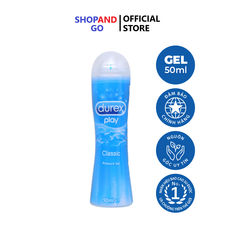Freeship Gel bôi trơn Durex Play Classic 50ml - Tinh chất từ thiên nhiên