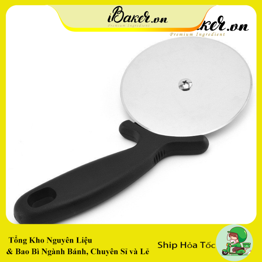 Dao cắt pizza 1 lưỡi cán nhựa