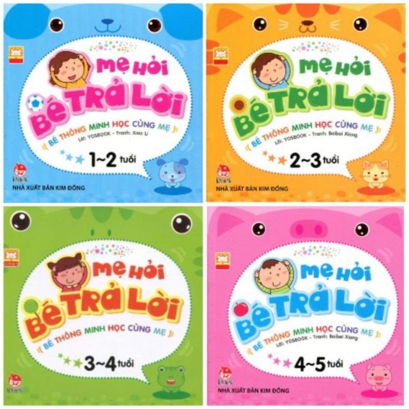 Sách - mẹ hỏi bé trả lời - sách hỏi đáp cho bé 2-3 tuổi