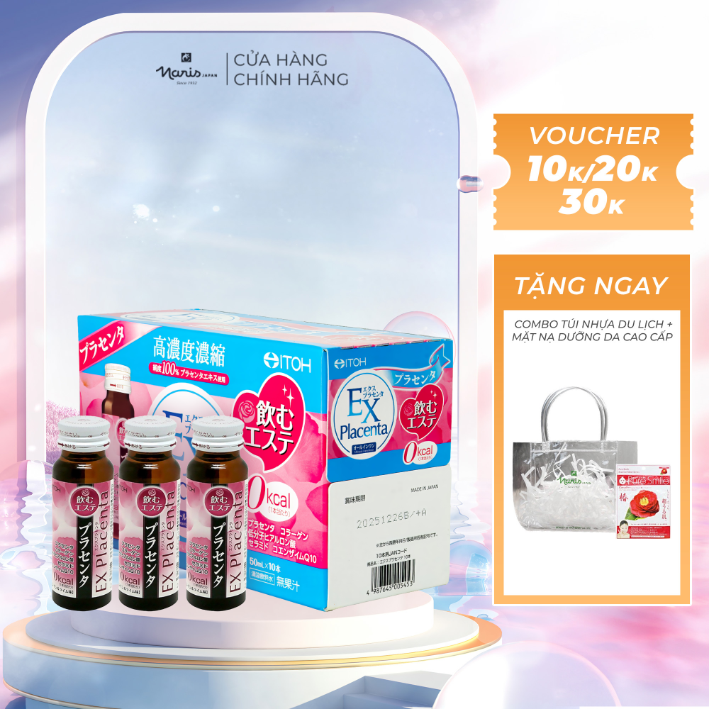 Nước Uống Làm Đẹp Itoh Ex Placenta Nhật Bản