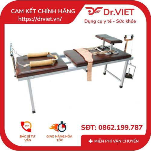 Giường kéo cột sống 2 khúc DVC13