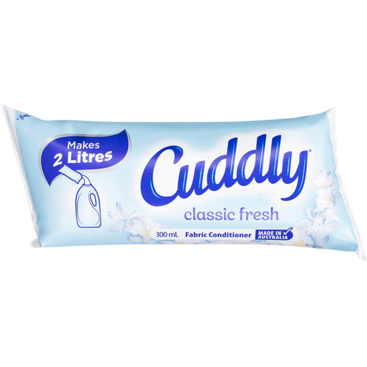 Nước xả vải Cuddly hương hoa nhài túi 300ml