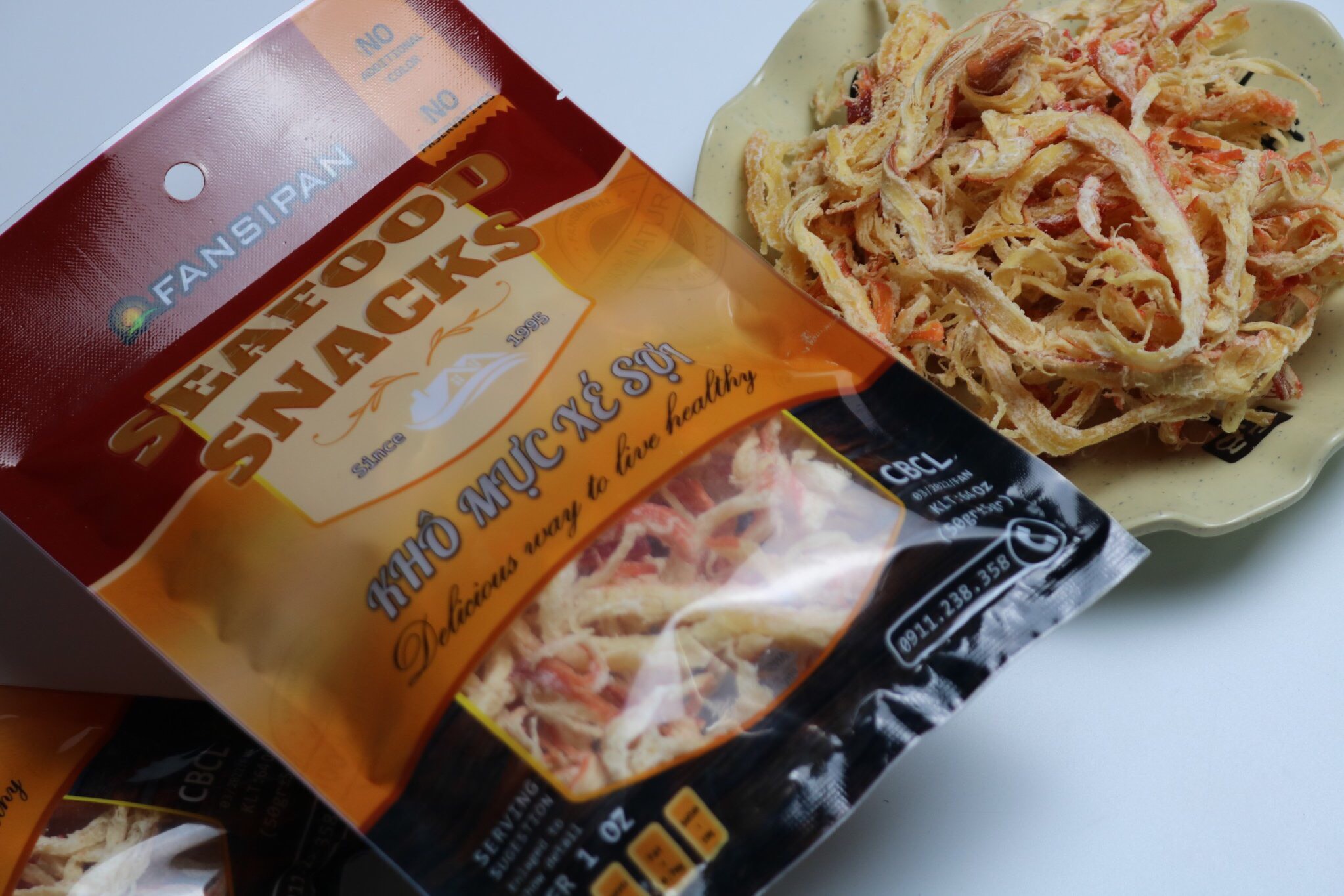 Combo 5 gói mực xé sợi 50gr