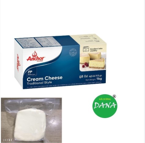 Phô mai cream cheese Anchor 200gam ( ship hỏa tốc nội thành Hồ Chí Minh)