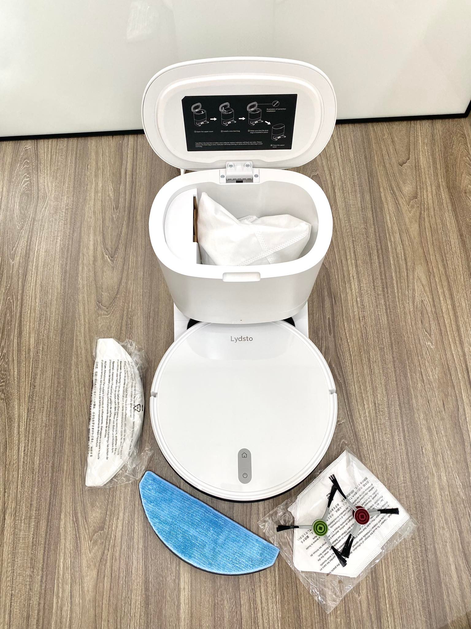Robot hút bụi lau nhà xiaomi vacuum lydsto g2 - mở ra kỷ nghuyên robot hút bụi tự động đổ rác giá rẻ