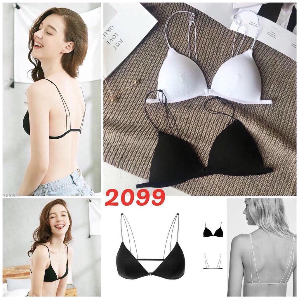 Áo lót bra có khuy cài trước milky dây mảnh-Stkhanhlinh-53