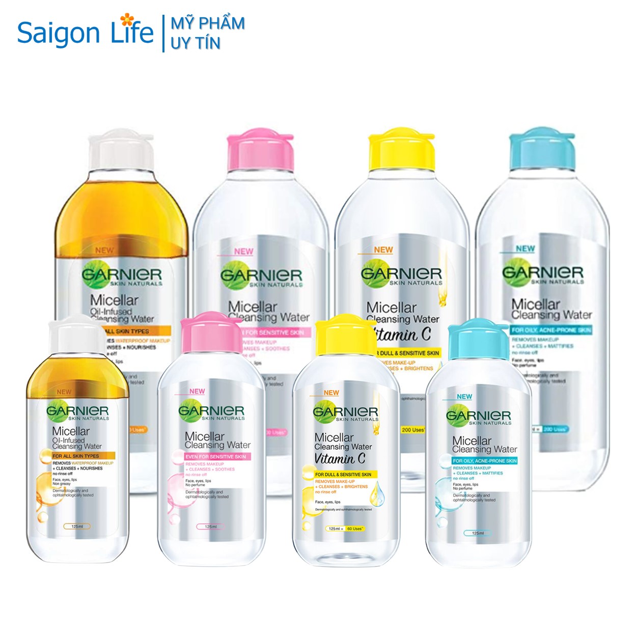Nước Tẩy Trang, Làm Sạch Sâu Garnier Micellar Cleansing Water
