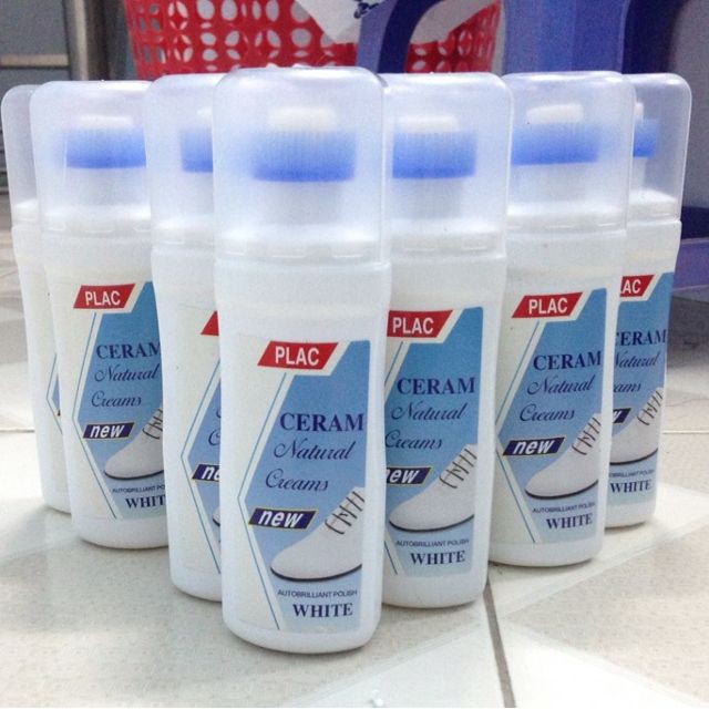 Nước Vệ Sinh Giày Plac MINSU 100ml Đầu Cọ Làm Sạch Giày Đánh Bay Vết Bẩn,Vết Ố Vàng Mà Không Cần Giặt