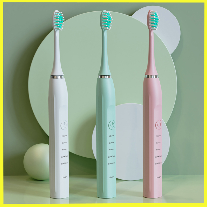 Bàn Chải Điện Đánh Răng Điện Electric Toothbrush Vệ Sinh Răng Miệng Tự Động 5 Chế Độ USB Có thể sạc lại IPX7 Chống Thấm Nước