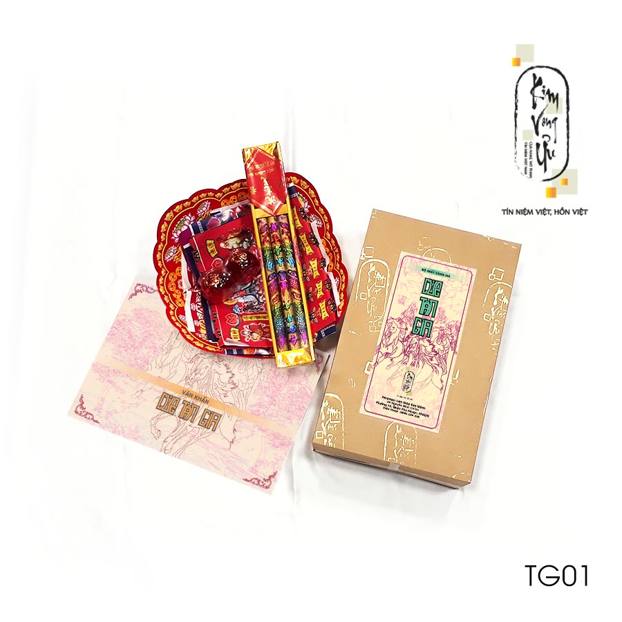 Phần vàng mã cúng Tân Gia Kim Vong Ưu