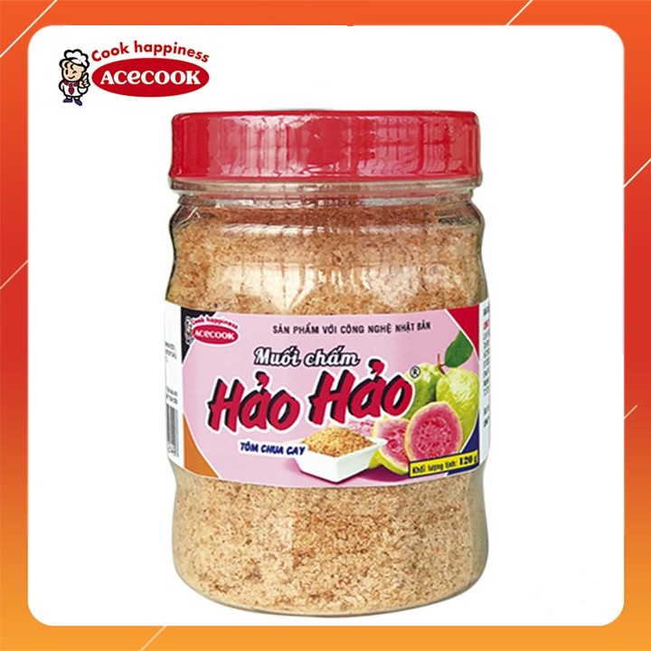 Muối chấm hảo hảo tôm chua cay hũ 120g