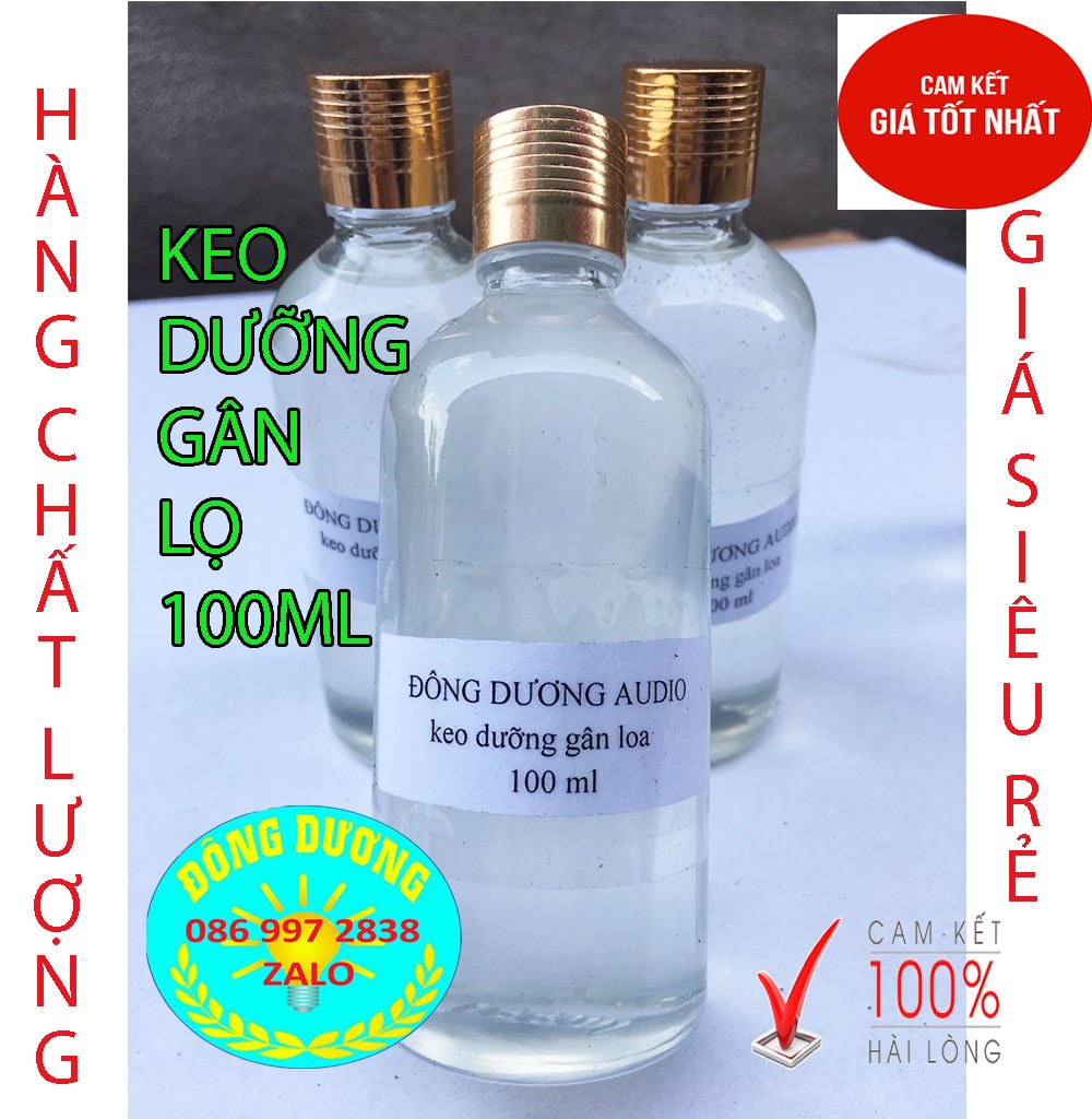 KEO DƯỠNG GÂN LOA - DUNG DUNG PHỤC HỒI GÂN LOA - DẦU DƯỠNG GÂN