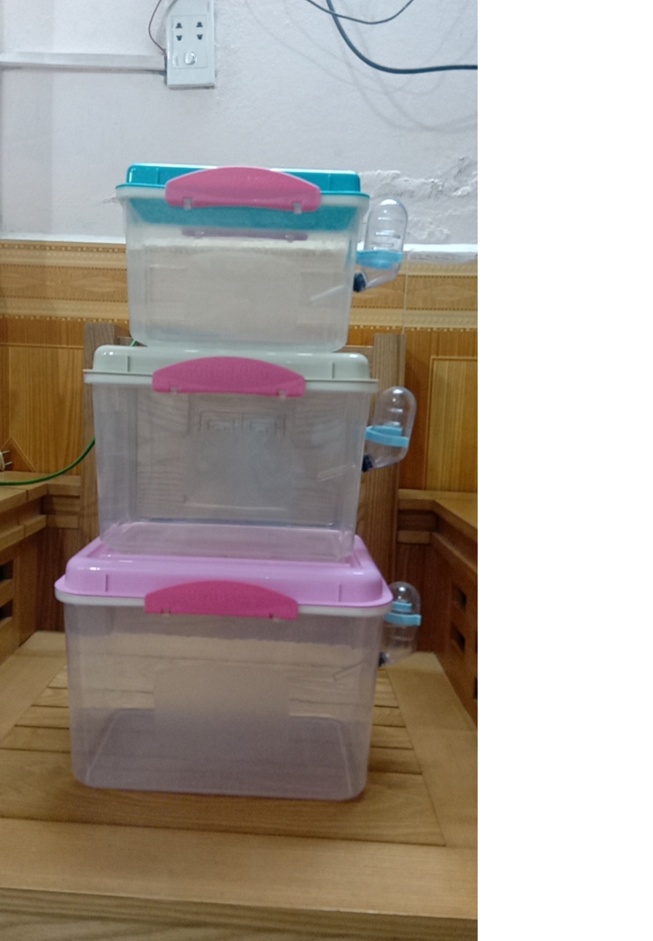 Lồng xách tay cho thú nhỏ , hamster , sóc , bọ ú
