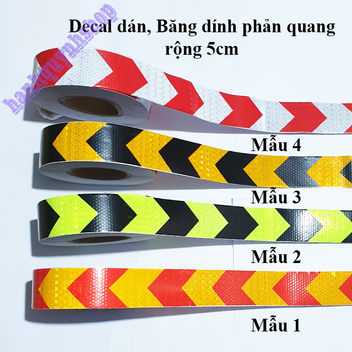 Decal Phản Quang Dán Sườn Ô Tô Xe Hơi Rộng 5cm Giá 1m Dài