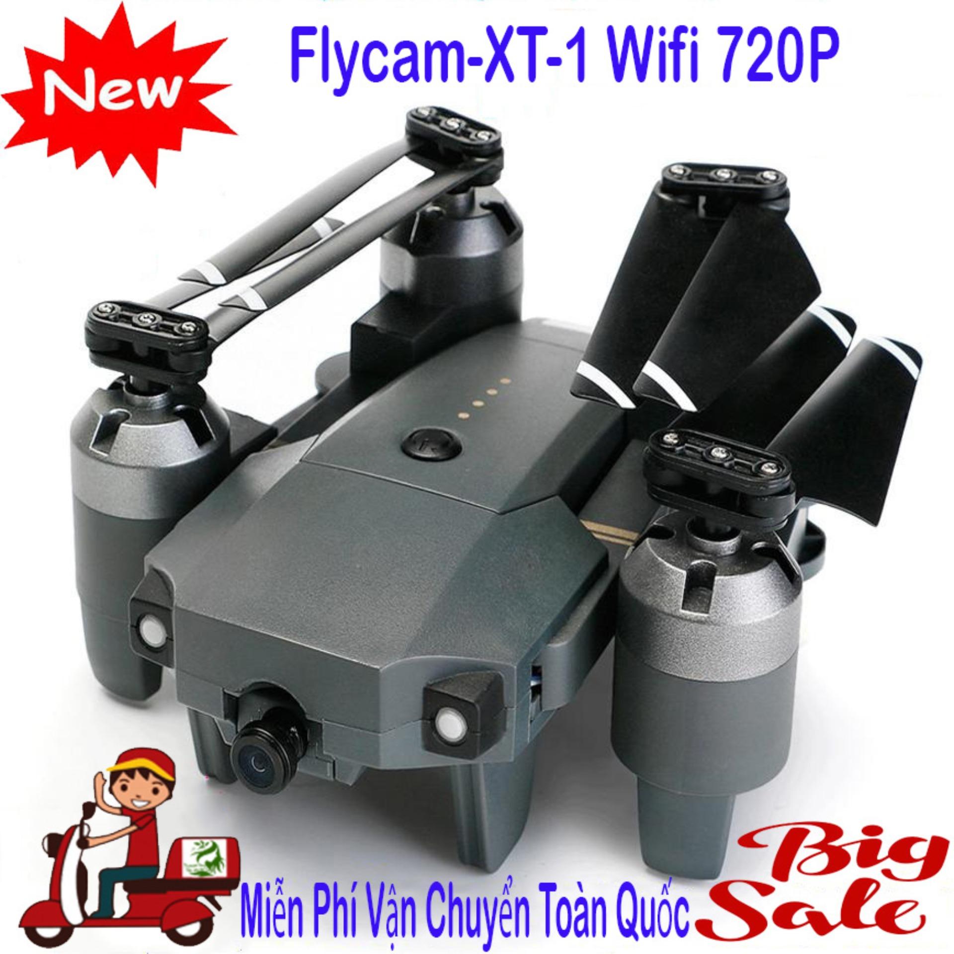 Flycam Giá Rẻ, Flycam, Máy Bay Camera Giá Rẻ - Sắm Máy Bay Điều Khiển Từ Xa Xt-1 Kết Nối WIFI,Full Hd 720P E213 , Giảm Giá 50%, Bh Và Phân Phối 12 Tháng 1 Đổi 1 Toàn Quốc , Flycam Nào Tốt