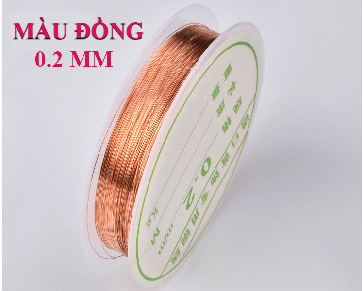 Cuộn dây đồng trang trí móng tay