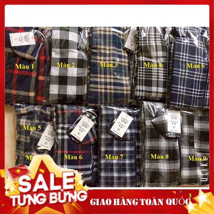 Áo Chống Nắng Nam Áo Chống Nắng 1 lớp Kẻ Caro - Chất Liệu Kaki Mềm