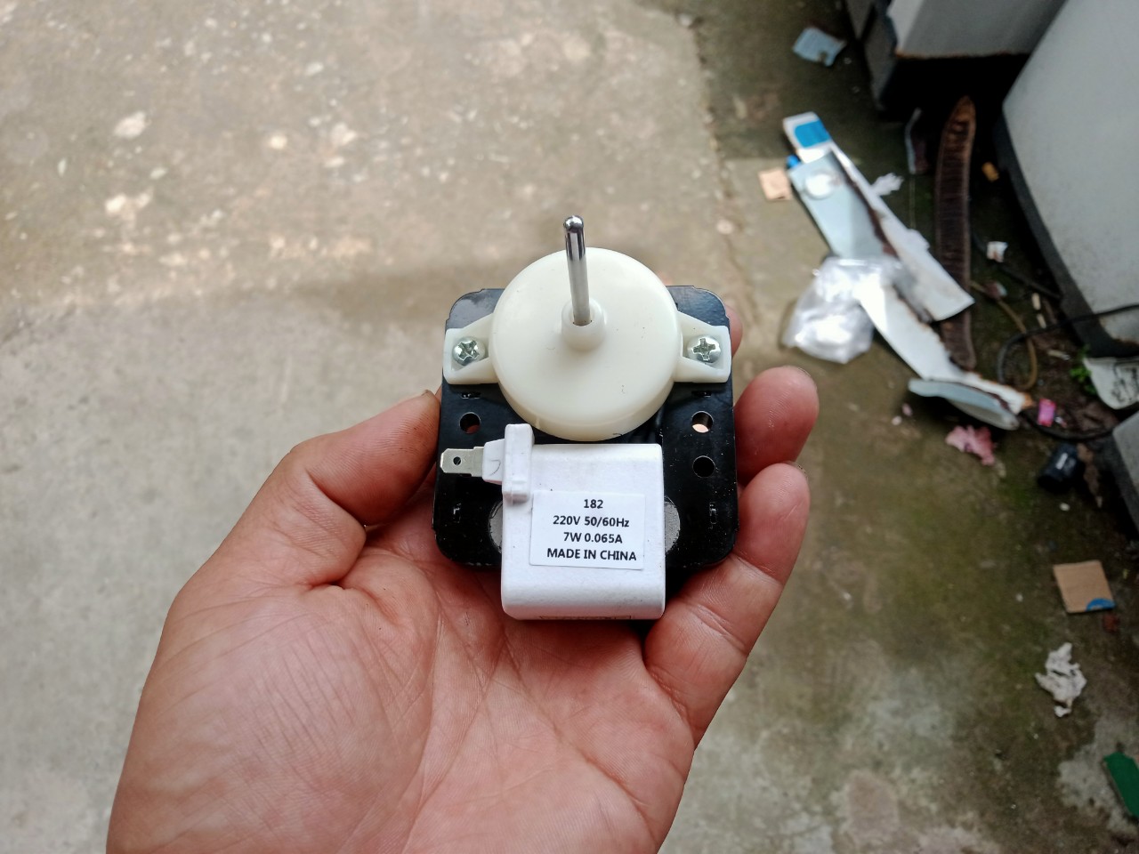 Quạt tủ lạnh ac 220v | quạt dàn lạnh | quạt tủ lạnh sanyo