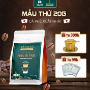 Mẫu dùng thử Cà phê chín cây lên men Ritachi Coffee loại 20gr vừa đủ dùng cho 1 phin