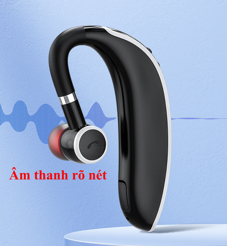 Tai nghe móc tai GL20 , bluetooth 5.3 ,  Có nút tăng giảm âm lượng , chuyển bài, tìm kiếm bằng giọng nói