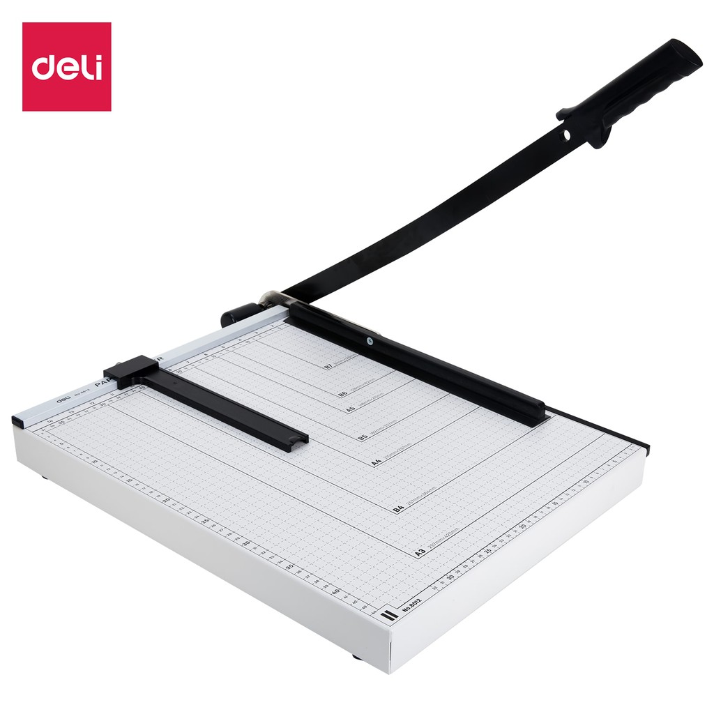 Bàn cắt giấy khổ a3 460 x 380mm deli 8012