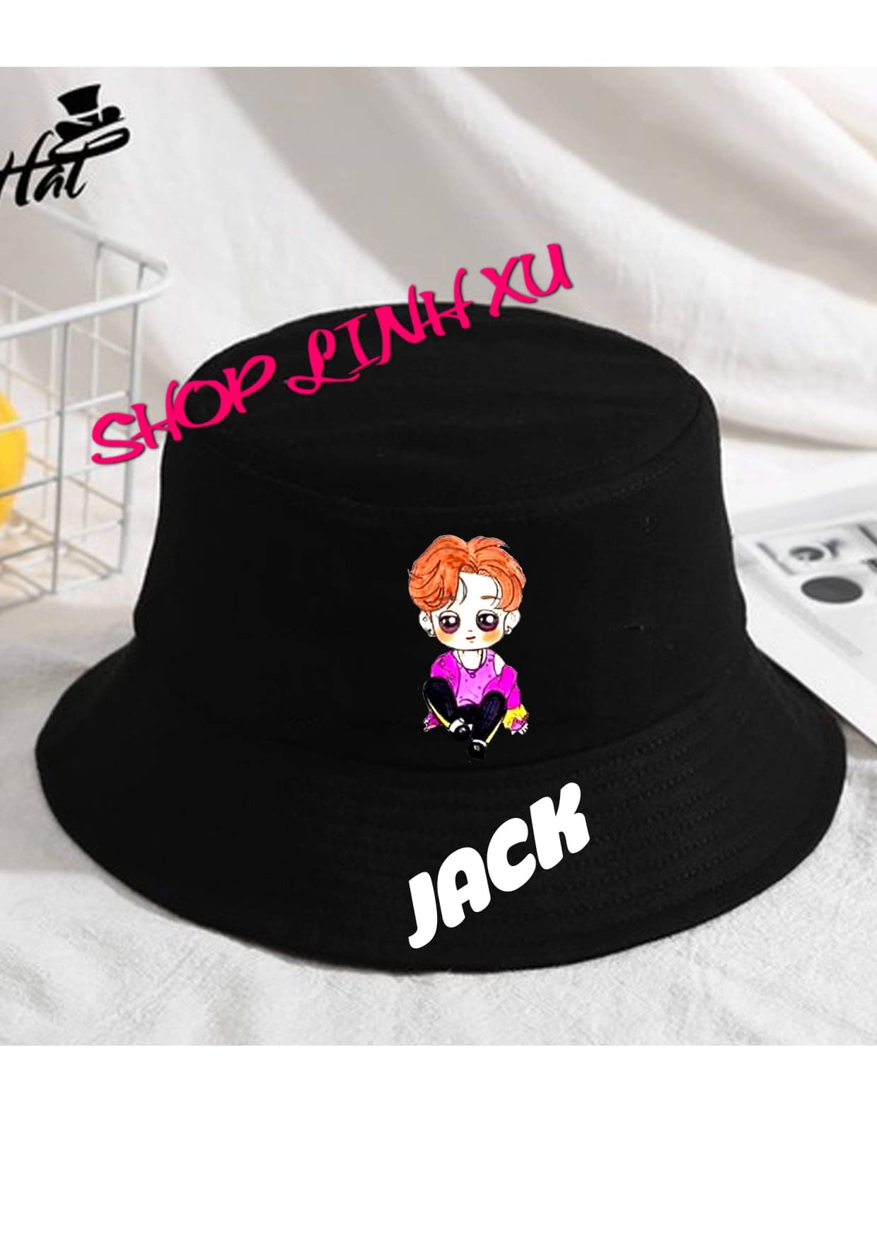 Mũ Jack , Mũ Bucket Jack - Nón JACK J97 Cho Fan Đóm