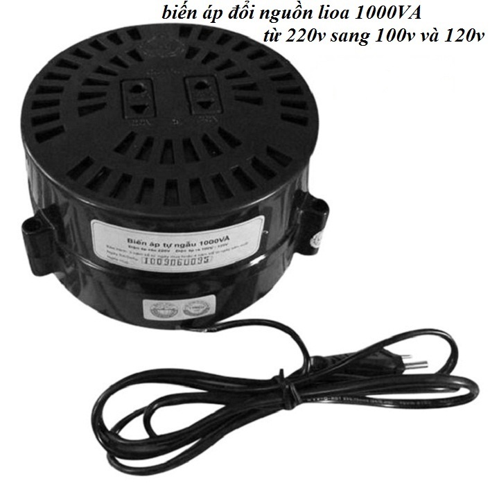 [HCM]BIẾN ÁP ĐỔI NGUỒN LIOA 1000VA BỘ ĐỔI NGUỒN TỪ 220V SANG 100V VÀ 120V MODEL DN010