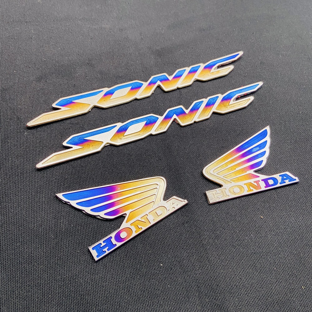 TEM CHỮ SONIC TITAN,TEM CÁNH CHIM HONDA TITAN TRANG TRÍ XE