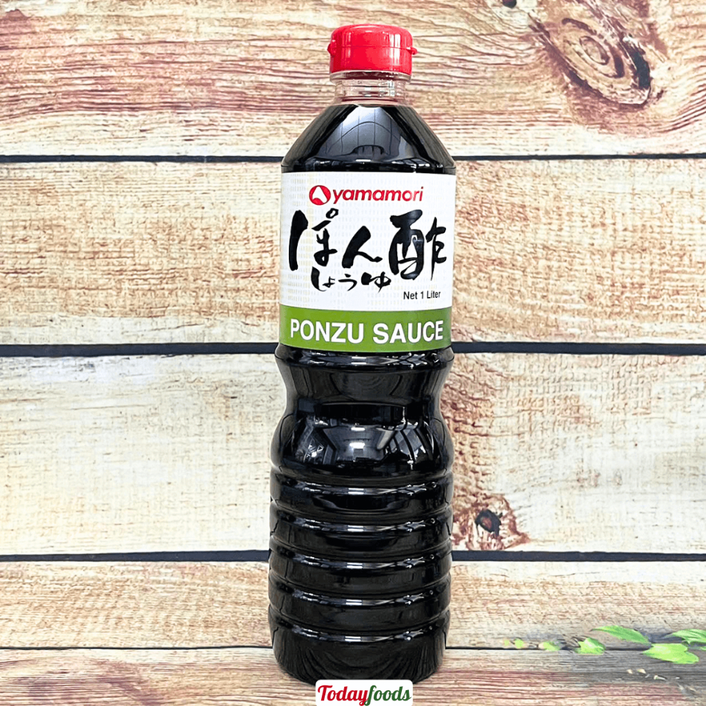 Sốt PONZU Yamamori hương vị Nhật Bản công dụng đa năng trong ẩm thực Nhật chai 1 Lít | Todayfoods