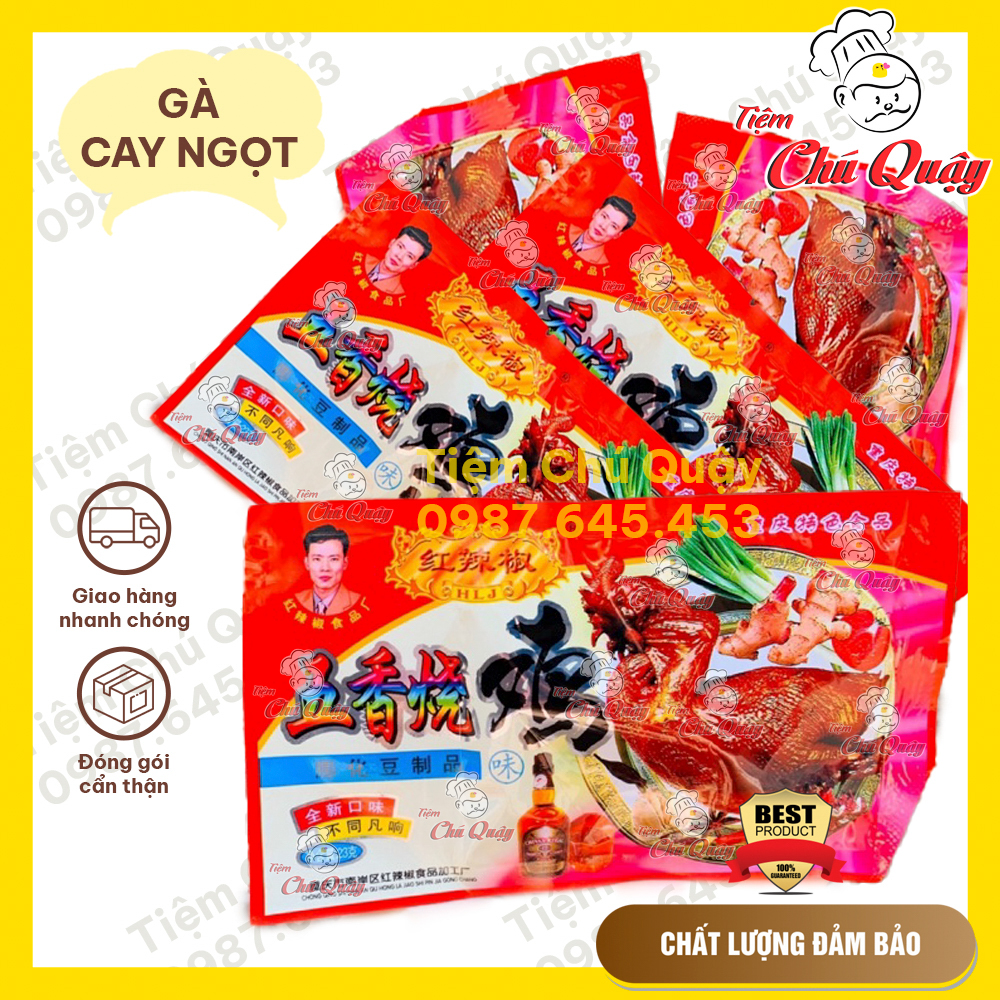 [Set 5 gói] GÀ CAY NGỌT - Đồ ăn vặt nội địa [Tiệm Chú Quậy]