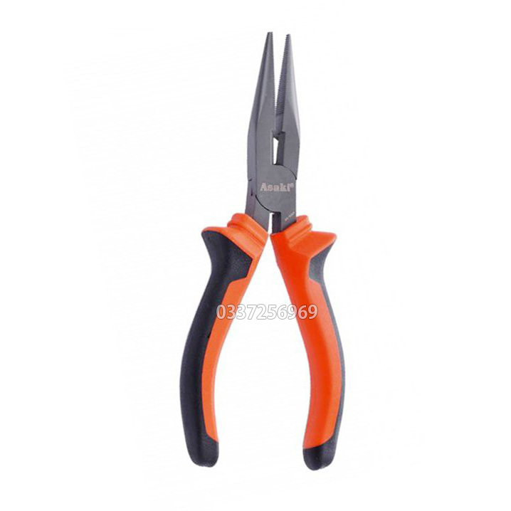Kìm nhọn đa năng 8 inch asaki nhật bản ak-8107